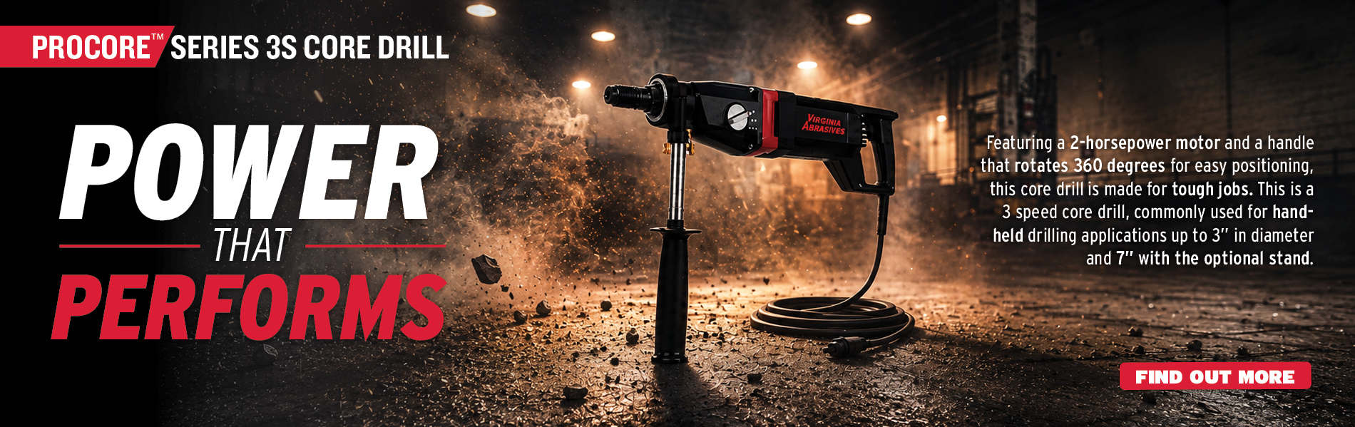 ProCore Series 3S Core Drill